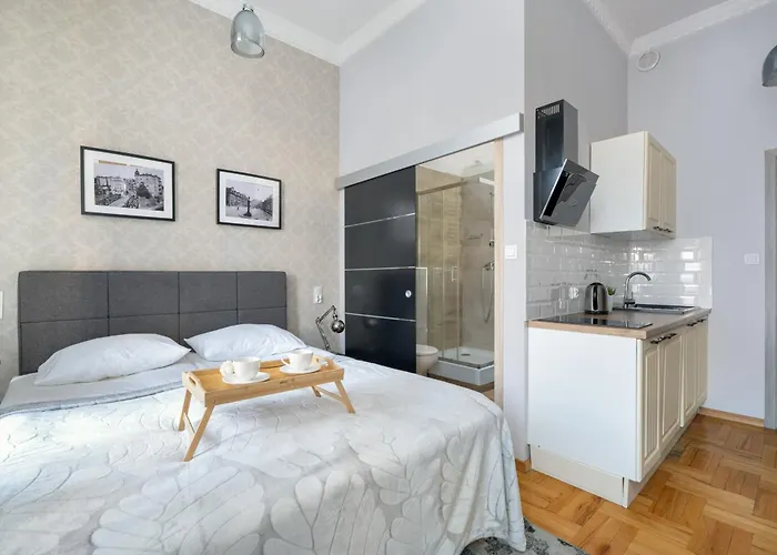 Przytulne Studia Very Berry W Poznaniu Blisko Parku By Renters Познань